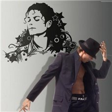 Картина на холсте по фото Модульные картины Печать портретов на холсте Трафарет Майкл Джексон звезда