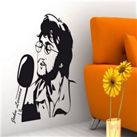 Портреты картины репродукции на заказ - Трафарет John Lennon