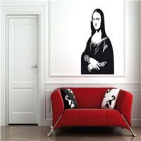 Портреты картины репродукции на заказ - Трафарет Мона Лиза