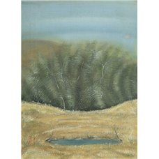 Картина на холсте по фото Модульные картины Печать портретов на холсте Мураками Кагаки «Осенний пейзаж»