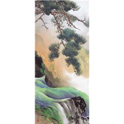 Ямамото Шунке «Весна в горах» - Модульная картины, Репродукции, Декоративные панно, Декор стен