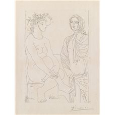 Картина на холсте по фото Модульные картины Печать портретов на холсте Баня, женщина с венком и женщина в полотенце