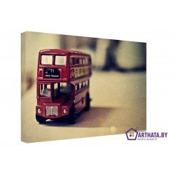 Английский автобус - Модульная картины, Репродукции, Декоративные панно, Декор стен