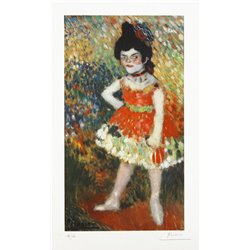 Карликовая танцовщица из Барселоны - Модульная картины, Репродукции, Декоративные панно, Декор стен