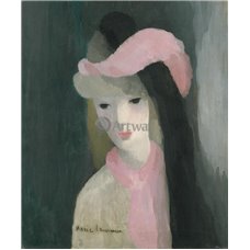 Картина на холсте по фото Модульные картины Печать портретов на холсте Портрет Жоржетты Жирарден
