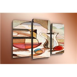 Модульная картина на стекле - m-000199 - Модульная картины, Репродукции, Декоративные панно, Декор стен