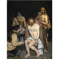 Портреты картины репродукции на заказ - Солдаты, издевающиеся над Христом