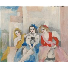 Картина на холсте по фото Модульные картины Печать портретов на холсте Три женщины