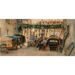 Улица в Венеции - Модульная картины, Репродукции, Декоративные панно, Декор стен