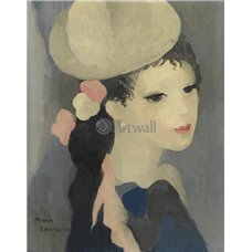 Картина на холсте по фото Модульные картины Печать портретов на холсте Женщина в модной шляпке