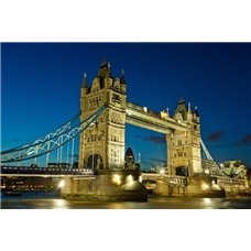 Картина на холсте по фото Модульные картины Печать портретов на холсте Тауэрский мост в Лондоне, Англия - Фотообои архитектура|Лондон