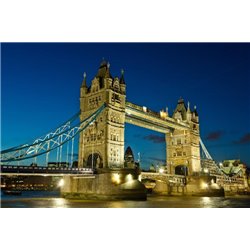 Тауэрский мост в Лондоне, Англия - Фотообои архитектура|Лондон - Модульная картины, Репродукции, Декоративные панно, Декор стен