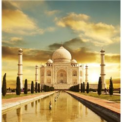 Дворец Тадж-Махал - Фотообои архитектура|Восток - Модульная картины, Репродукции, Декоративные панно, Декор стен