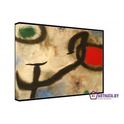 Joan Miro_007 - Модульная картины, Репродукции, Декоративные панно, Декор стен