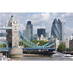 Тауэрский мост, Лондон - Фотообои Современный город|Англия - Модульная картины, Репродукции, Декоративные панно, Декор стен