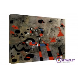 Joan Miro_009 - Модульная картины, Репродукции, Декоративные панно, Декор стен