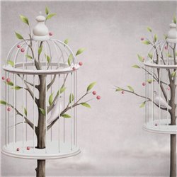 Деревья в клетке - Фэнтези - Модульная картины, Репродукции, Декоративные панно, Декор стен