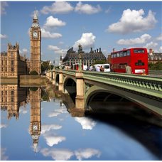 Картина на холсте по фото Модульные картины Печать портретов на холсте Мост в Лондоне - Фотообои архитектура|Лондон