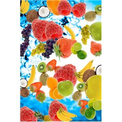 Ягоды и фрукты - Фотообои Еда и напитки|фрукты и ягоды - Модульная картины, Репродукции, Декоративные панно, Декор стен