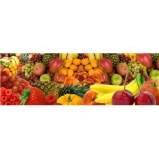 Картина на холсте по фото Модульные картины Печать портретов на холсте Много фруктов и ягод - Фотообои Еда и напитки|фрукты и ягоды