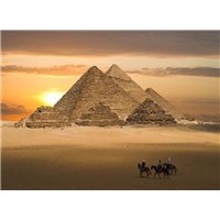 Портреты картины репродукции на заказ - Египетские пирамиды - Фотообои архитектура|Египет