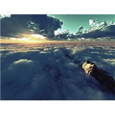 Картина на холсте по фото Модульные картины Печать портретов на холсте Закат - Фотообои Небо