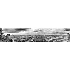 Картина на холсте по фото Модульные картины Печать портретов на холсте Панорама города - Фотообои архитектура|Париж