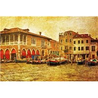 Портреты картины репродукции на заказ - Венеция, Большой канал - Фотообои Старый город|Италия