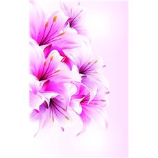 Картина на холсте по фото Модульные картины Печать портретов на холсте Букет лилий - Фотообои цветы|лилии