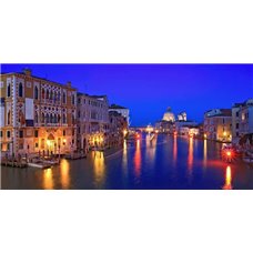 Картина на холсте по фото Модульные картины Печать портретов на холсте Гранд-Канал в Венеции - Фотообои Старый город|Италия