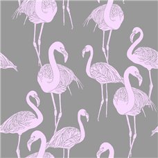 Картина на холсте по фото Модульные картины Печать портретов на холсте Фламинго - Фотообои Животные|птицы