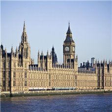 Картина на холсте по фото Модульные картины Печать портретов на холсте Британский парламент - Фотообои архитектура|Лондон