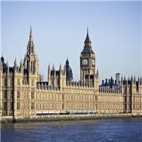 Портреты картины репродукции на заказ - Британский парламент - Фотообои архитектура|Лондон