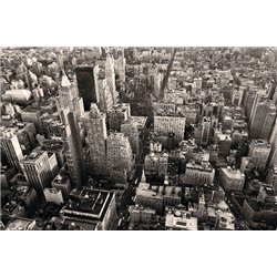 Ретро Нью-Йорк - Фотообои Современный город|Манхэттен - Модульная картины, Репродукции, Декоративные панно, Декор стен