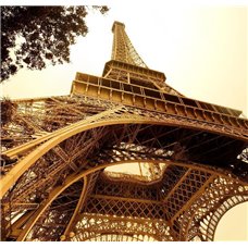 Картина на холсте по фото Модульные картины Печать портретов на холсте Ретро башня - Фотообои архитектура|Париж