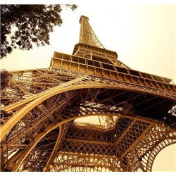 Ретро башня - Фотообои архитектура|Париж - Модульная картины, Репродукции, Декоративные панно, Декор стен