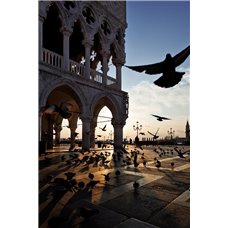 Картина на холсте по фото Модульные картины Печать портретов на холсте Площадь Венеции - Фотообои архитектура|Венеция