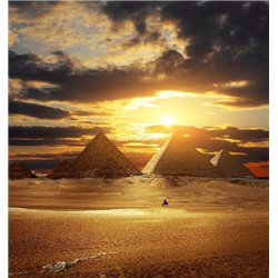 Пустыня на закате - Фотообои архитектура|Египет - Модульная картины, Репродукции, Декоративные панно, Декор стен