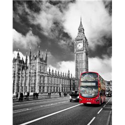 Дорога в Лондоне - Фотообои Современный город|Англия - Модульная картины, Репродукции, Декоративные панно, Декор стен
