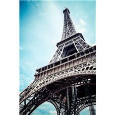Картина на холсте по фото Модульные картины Печать портретов на холсте Вид на башню - Фотообои архитектура|Париж