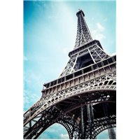 Портреты картины репродукции на заказ - Вид на башню - Фотообои архитектура|Париж