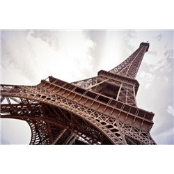Под Эйфелевой башней - Фотообои архитектура|Париж - Модульная картины, Репродукции, Декоративные панно, Декор стен