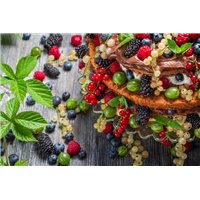 Смородина - Фотообои Еда и напитки|фрукты и ягоды
