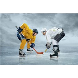 Хоккеисты на льду - Фотообои люди|мужчины - Модульная картины, Репродукции, Декоративные панно, Декор стен