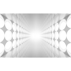 Белый абстрактный интерьер - Фотообои Расширяющие пространство - Модульная картины, Репродукции, Декоративные панно, Декор стен