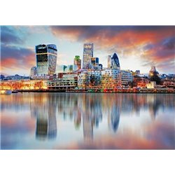 Лондонский горизонт - Фотообои Современный город|Англия - Модульная картины, Репродукции, Декоративные панно, Декор стен
