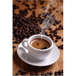 Чашечка кофе - Фотообои Еда и напитки|кофе - Модульная картины, Репродукции, Декоративные панно, Декор стен