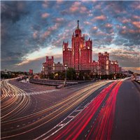 Котельническая набережная - Фотообои Современный город|Москва