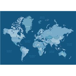 Современные страны - Фотообои карта мира - Модульная картины, Репродукции, Декоративные панно, Декор стен