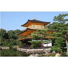 Картина на холсте по фото Модульные картины Печать портретов на холсте Японская архитектура - Фотообои Японские и просто сады